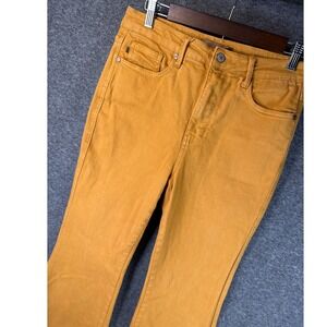 Judy Blue Golden Mustard Wide Leg Jeans